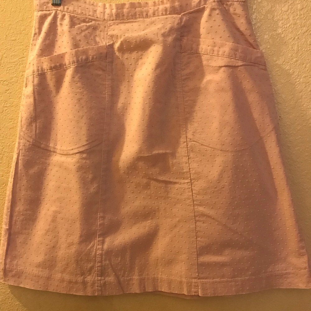 American eagle pink swiss dot skirt size 6